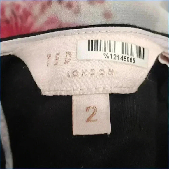 Milisa Pure Peony Tunic Dress by Ted Baker - Women's Stylish Floral Attire - Picture 3 of 3